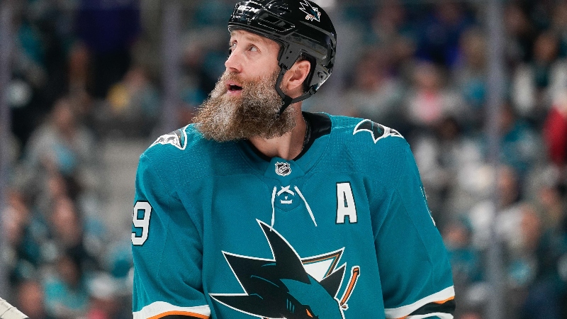 San Jose Sharks center Joe Thornton