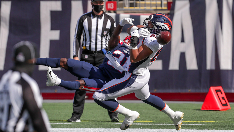 New England Patriots cornerback Jonathan Jones