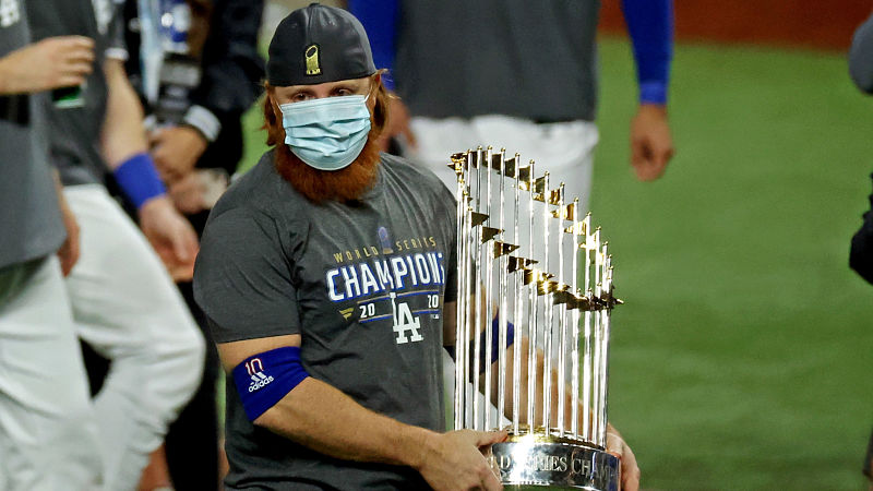 Los Angeles Dodgers third baseman Justin Turner