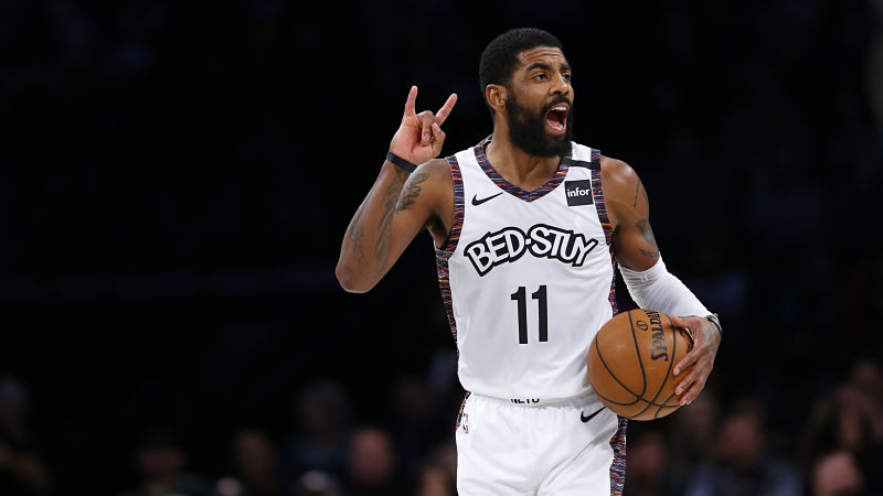 Brooklyn Nets point guard Kyrie Irving