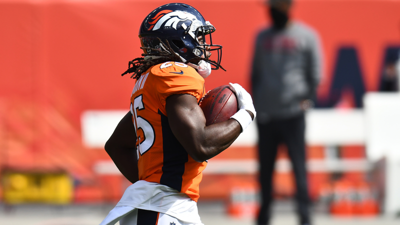 Denver Broncos running back Melvin Gordon