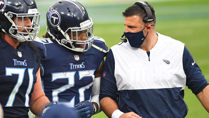 Tennessee Titans head coach Mike Vrabel