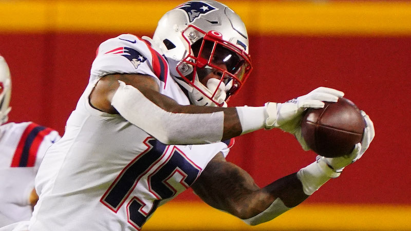 Patriots wide receiver N'Keal Harry