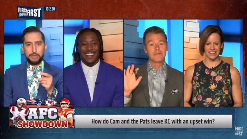 Nick Wright, Brandon Marshall, Kevin Wildes, Jenna Wolfe