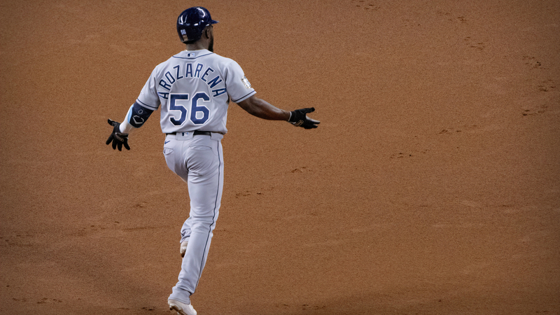 Tampa Bay Rays Left Fielder Randy Arozarena
