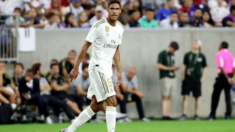 eal Madrid defender Raphael Varane