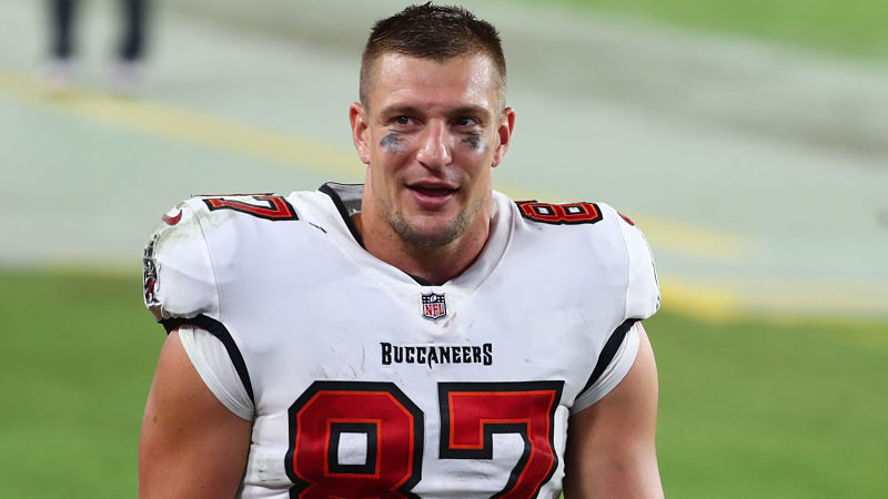Tampa Bay Buccaneers tight end Rob Gronkowski