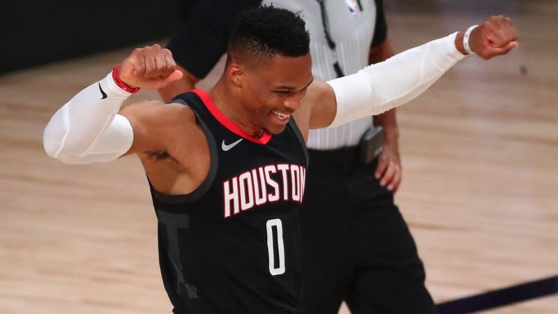Houston Rockets guard Russell Westbrook