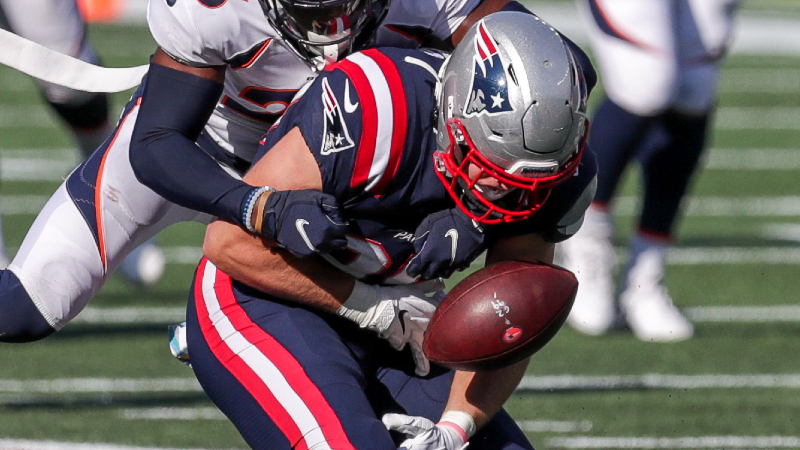 New England Patriots tight end Ryan Izzo
