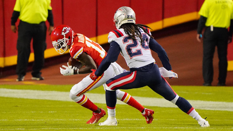 Patriots cornerback Stephon Gilmore