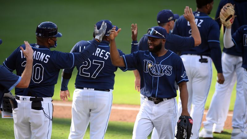 Tampa Bay Rays right fielder Manuel Margot