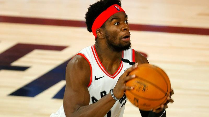 Toronto Raptors guard Terence Davis