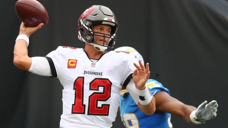 Tampa Bay Buccaneers quarterback Tom Brady