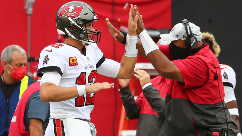 Tampa Bay Buccaneers quarterback Tom Brady