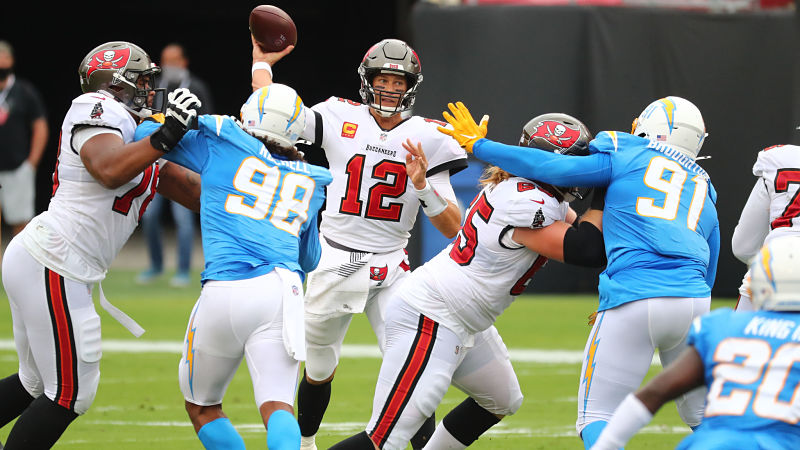 Tampa Bay Buccaneers quarterback Tom Brady