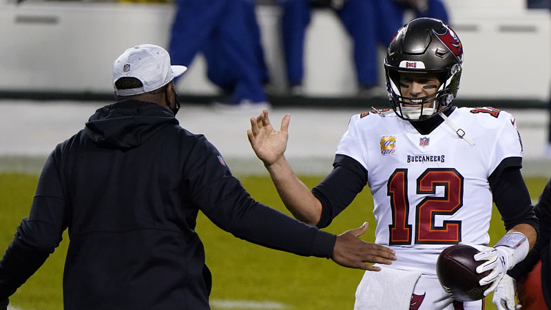 Tampa Bay Buccaneers quarterback Tom Brady