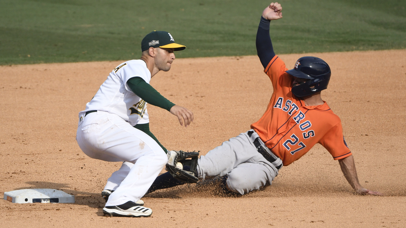 Houston Astros 2B Jose Altuve, Oakland Athletics IF Tommy La Stella