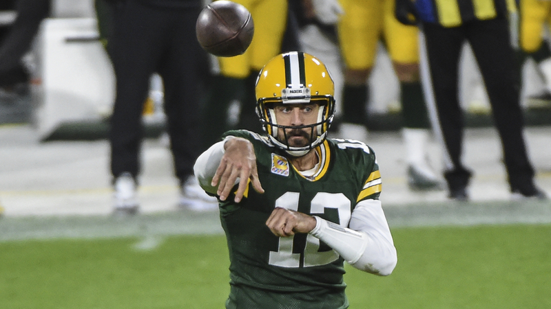 Green Bay Packers quarterback Aaron Rodgers