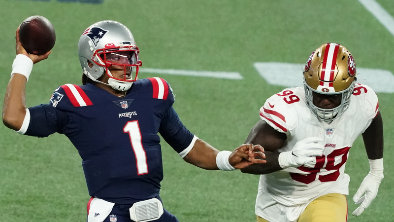 New England Patriots' Cam Newton