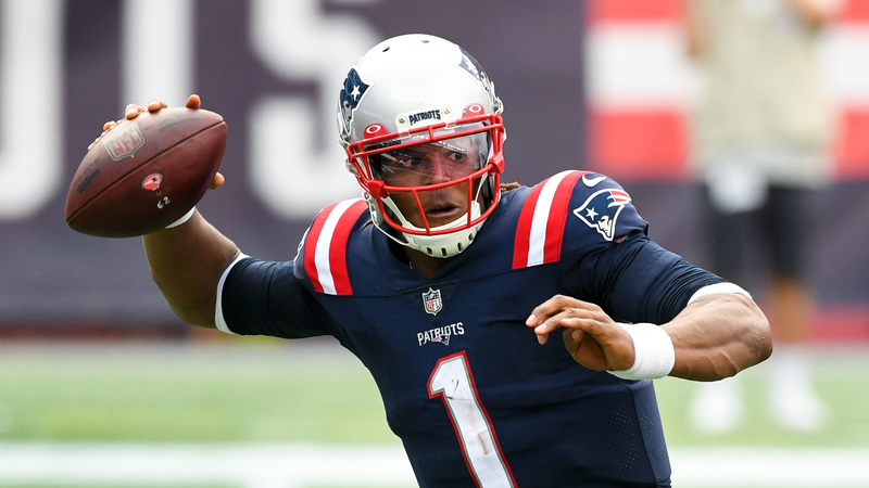 New England Patriots Quarterback Cam Newton