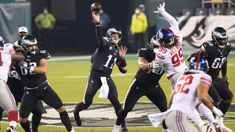 Philadelphia Eagles Quarterback Carson Wentz