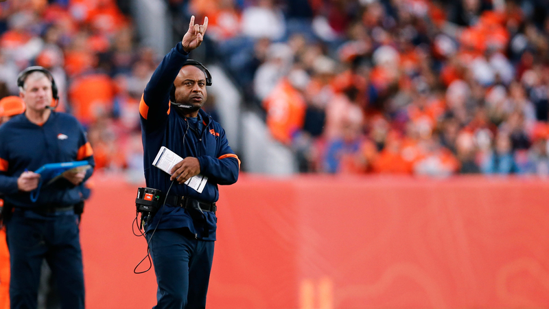 Denver Broncos RB coach Curtis modkins