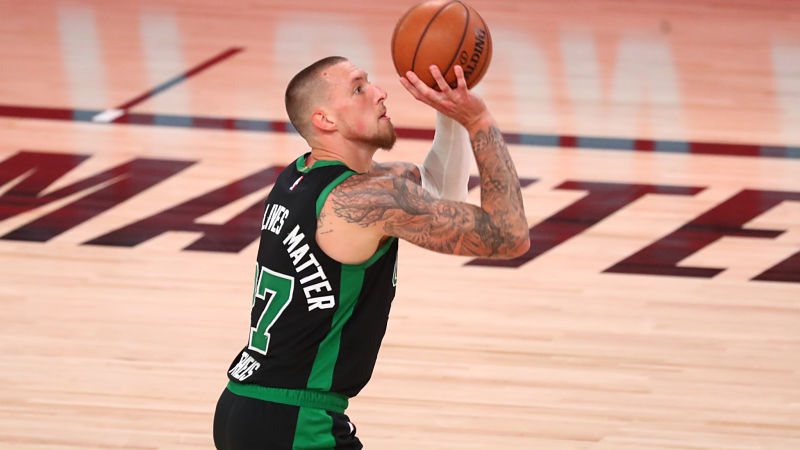 Boston Celtics center Daniel Theis