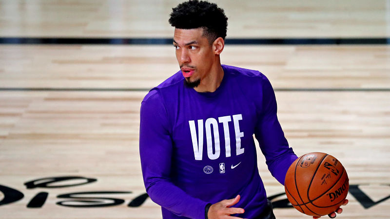 Los Angeles Lakers guard Danny Green