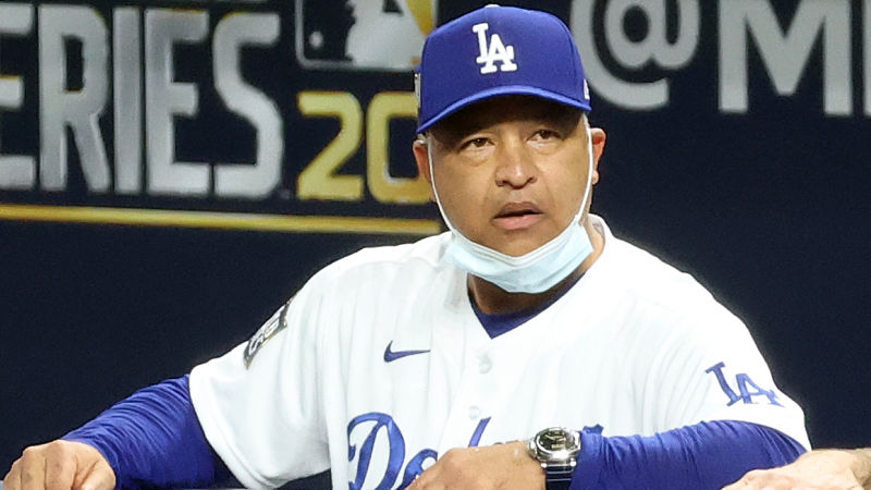 Los Angeles Dodgers manager Dave Roberts