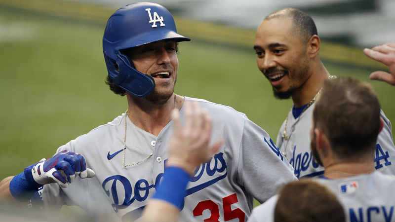 Los Angeles Dodgers center fielder Cody Bellinger