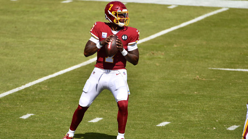 Washington Football Team quarterback Dwayne Haskins