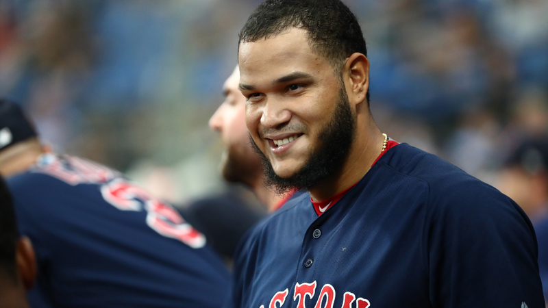 Boston Red Sox pitcher Eduardo Rodriguez