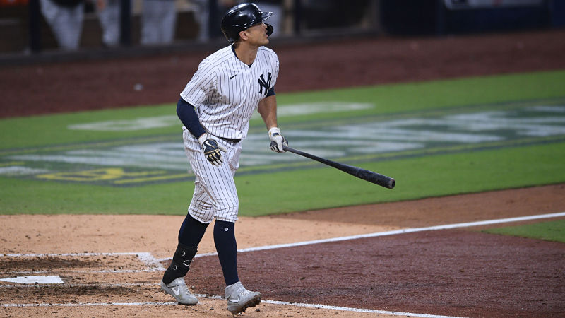 New York Yankees designated hitter Giancarlo Stanton