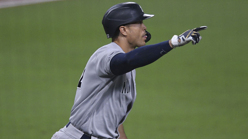 New York Yankees outfielder Giancarlo Stanton