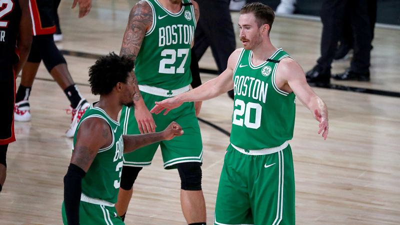 Boston Celtics forward Gordon Hayward