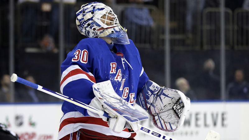 Former New York Rangers goaltender Henrik Lundqvist