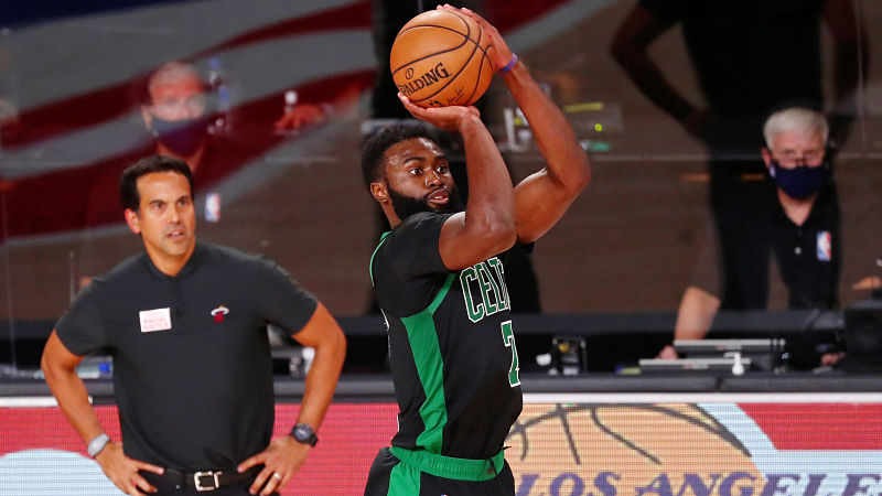 Boston Celtics guard Jaylen Brown