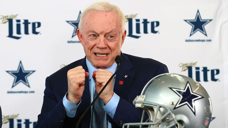 Dallas Cowboys owner Jerry Jones