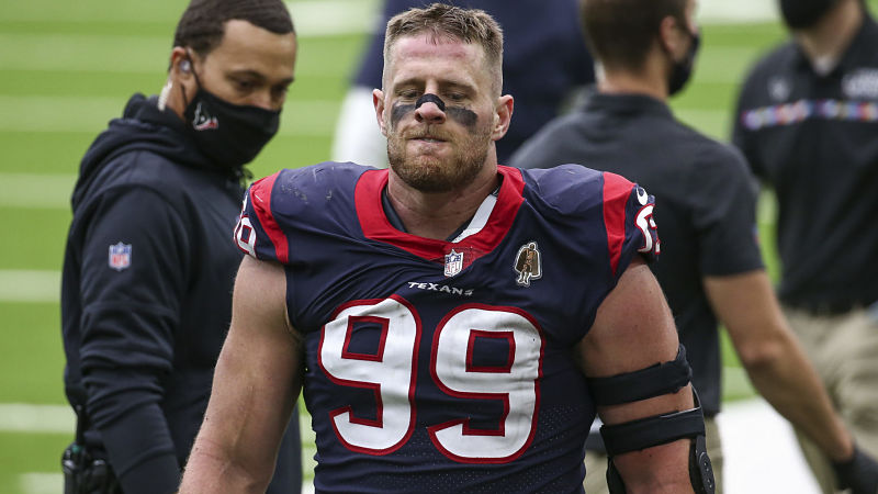 Houston Texans defensive lineman J.J. Watt