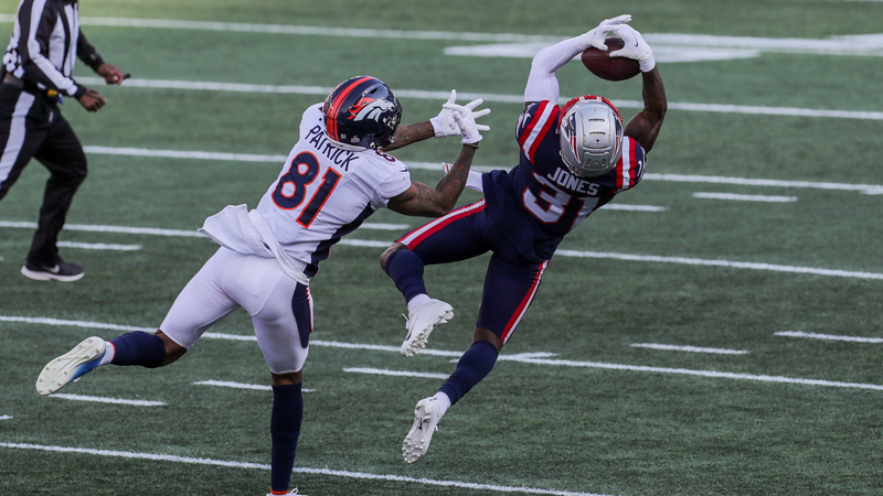 Patriots cornerback Jonathan Jones