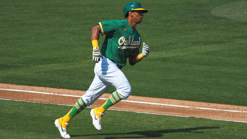 Oakland Athletics player Khris Davis