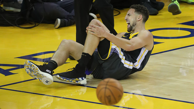 Golden State Warriors guard Klay Thompson