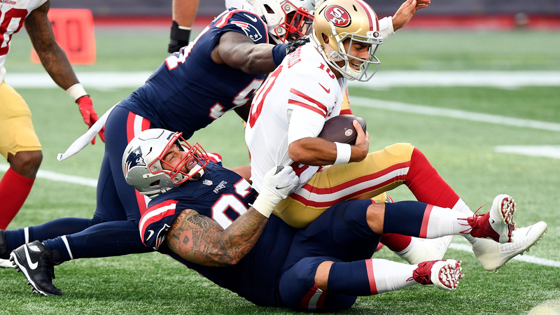 New England Patriots defensive tackle Lawrence Guy