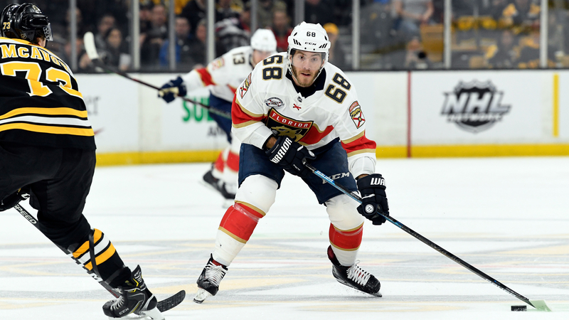 Florida Panthers forward Mike Hoffman