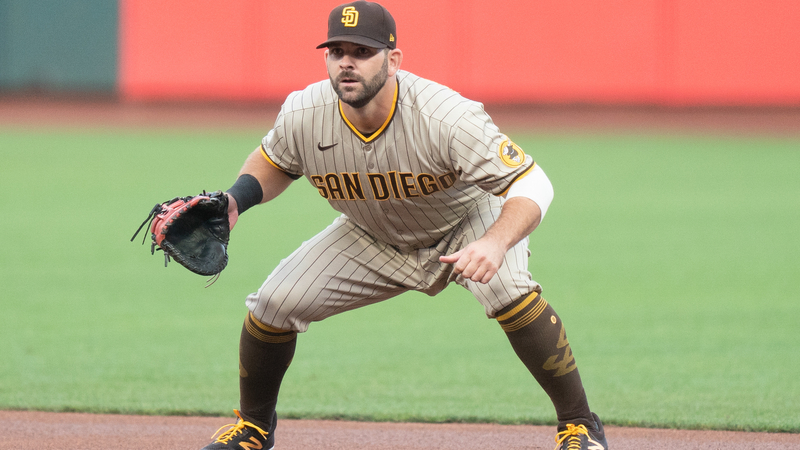 San Diego Padres first baseman Mitch Moreland