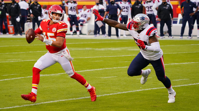 Kansas City Chiefs quarterback Patrick Mahomes