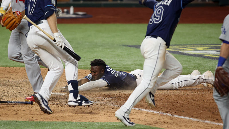 Tampa Bay Rays designated hitter Randy Arozarena