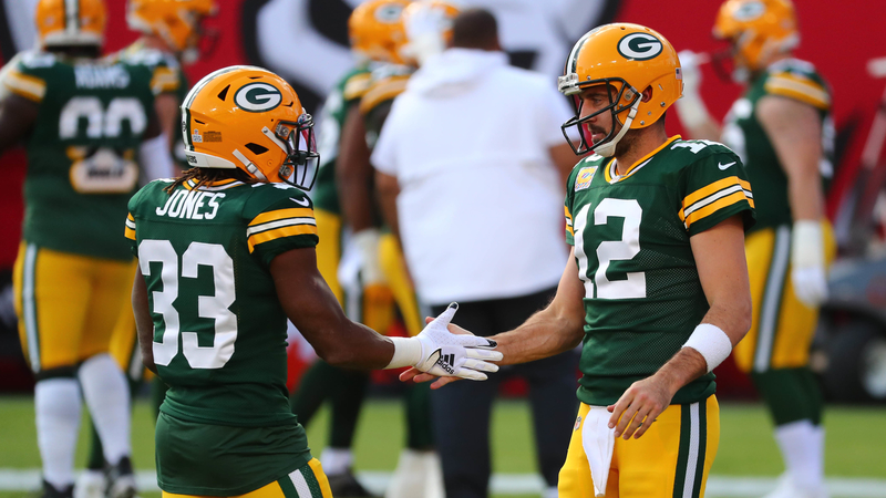 Green Bay Packers' Aaron Rodgers