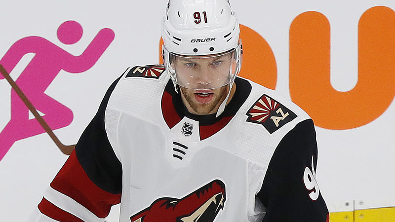 Arizona Coyotes forward Taylor Hall