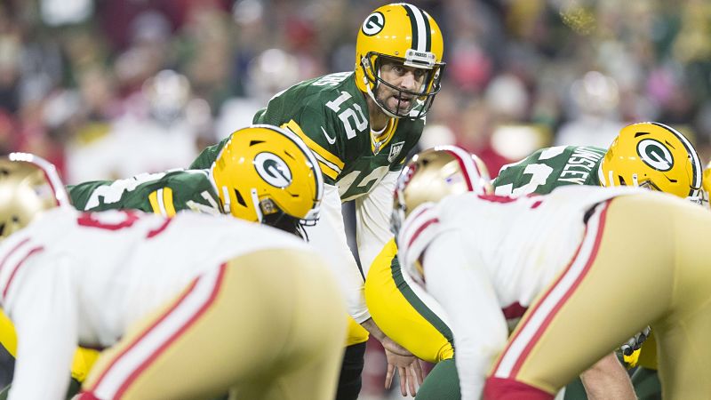 Green Bay Packers quarterback Aaron Rodgers